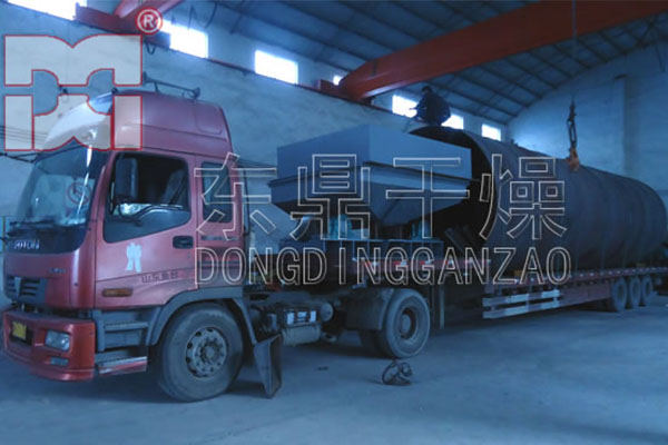 急客戶所需我司緊密組織江蘇輝威能源1200噸煤泥烘干機制作發貨