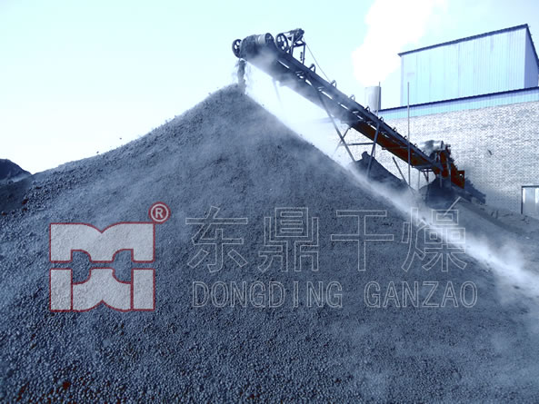 山西煤泥烘干機現(xiàn)場