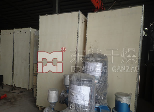 二期煤泥烘干項目發(fā)貨