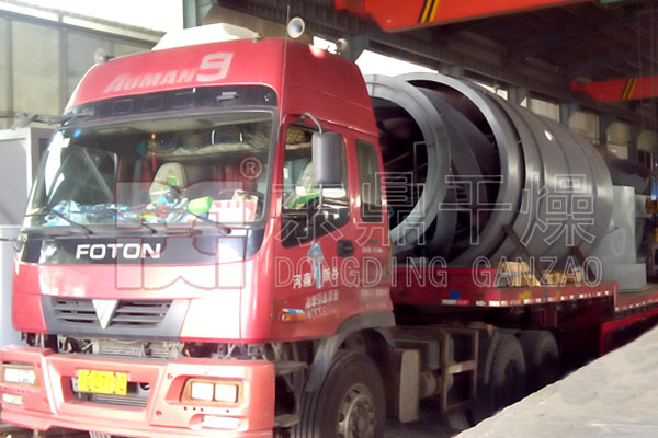 九月二十日山西源通煤泥烘干機制作完畢安排發貨