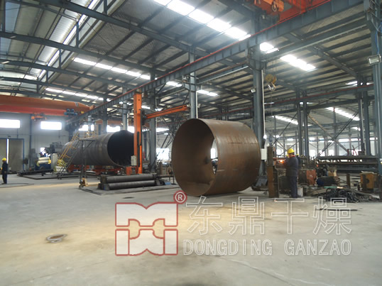 內(nèi)蒙古呼和浩特煤泥烘干機(jī)現(xiàn)場